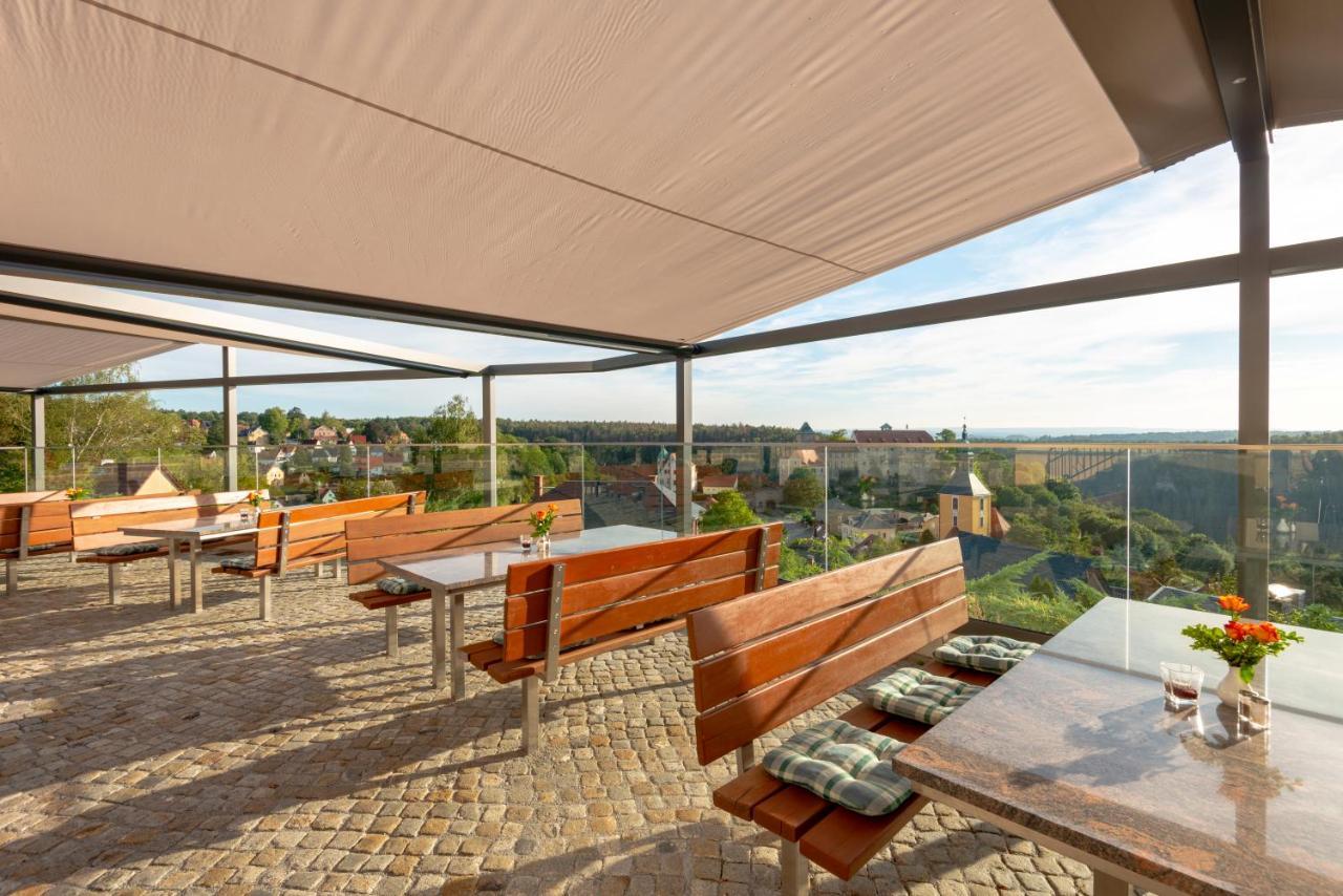 Hotel Zur Aussicht โฮห์นสไตน์ ภายนอก รูปภาพ
