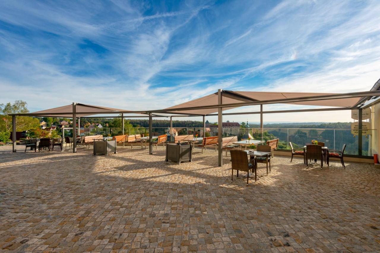 Hotel Zur Aussicht โฮห์นสไตน์ ภายนอก รูปภาพ