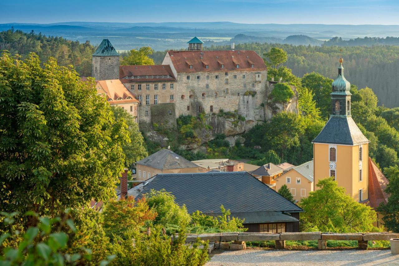Hotel Zur Aussicht โฮห์นสไตน์ ภายนอก รูปภาพ