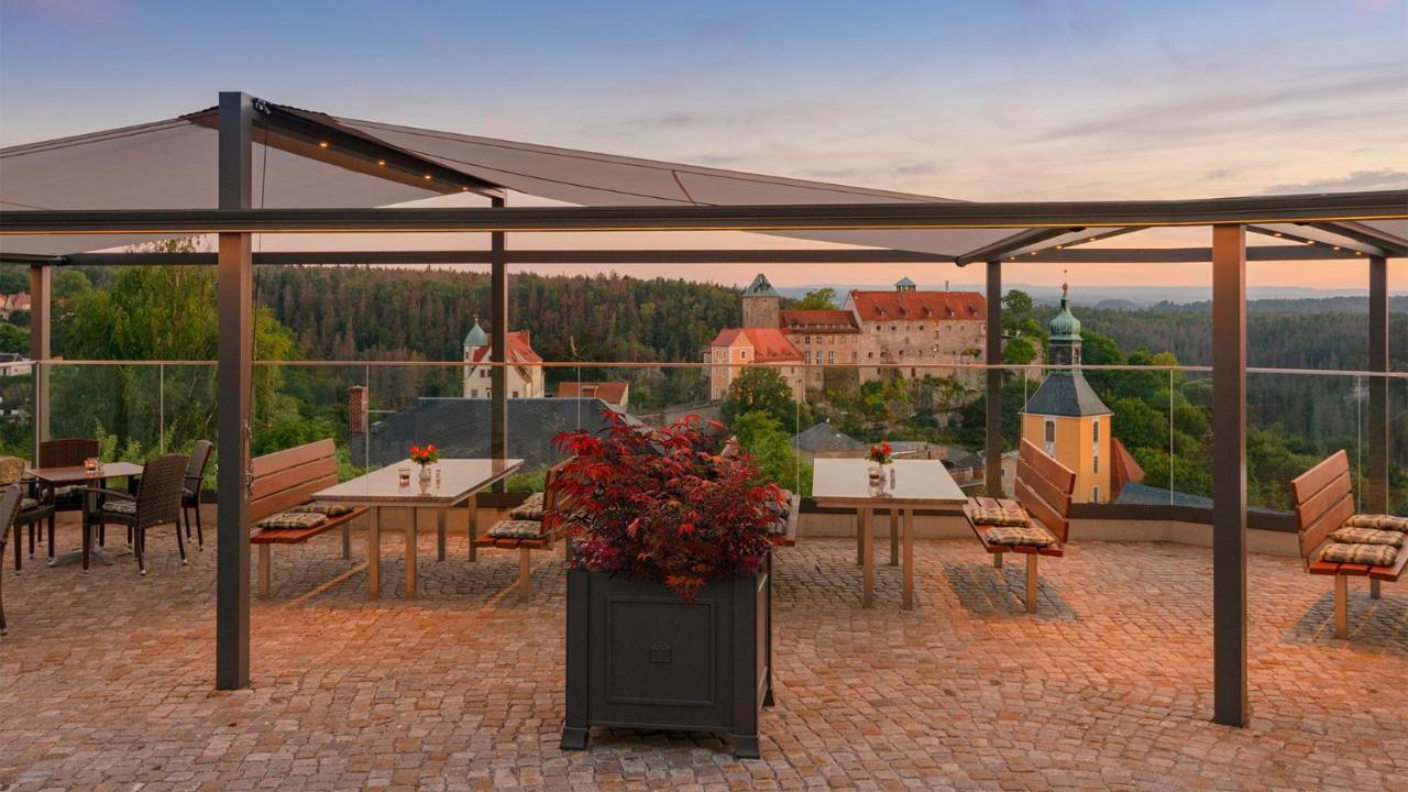 Hotel Zur Aussicht โฮห์นสไตน์ ภายนอก รูปภาพ