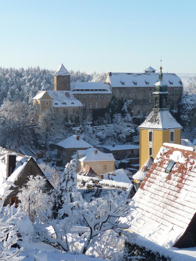 Hotel Zur Aussicht โฮห์นสไตน์ ภายนอก รูปภาพ